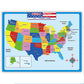 ⏳Limited-time 50% off⏰Geography Learning Poster Wall Map for Kids🗺️