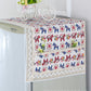 💖LAST DAY SALE!!💖✨Cotton Linen Refrigerator Dust Cover with Pockets