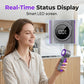 Portable Foldable Handheld Cooling Fan with Ice Compress