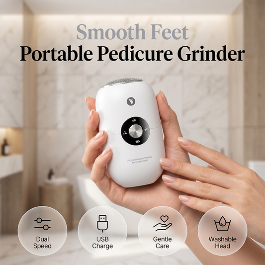 Compact Automatic Foot Pedicure Grinder