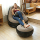 🛋️🎁 50% OFF! Never sit uncomfortably again – this inflatable beanbag with footrest and electric pump is ready in under 2 minutes. Supports up to 150 kg; velvety-soft PVC!