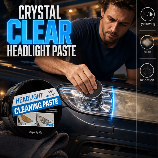 Crystal Clear Headlight Restoration Paste