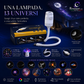 🌌 50% OFF NOW! 💫 USB lamp with starry sky projection – 13 interchangeable film discs & flexible neck – perfect for the bedroom ✨
