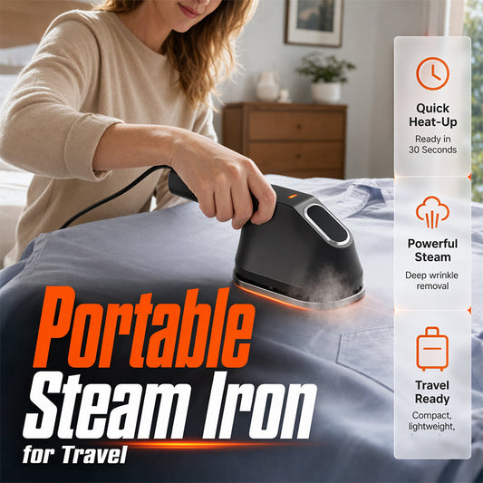 👔✨3-in-1 Handheld Garment Steamer