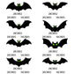🦇Halloween 3D Bat Decor Stickers Set🔥