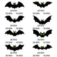 🦇Halloween 3D Bat Decor Stickers Set🔥