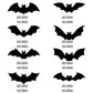 🦇Halloween 3D Bat Decor Stickers Set🔥