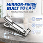 360-Degree Rotating Stainless Steel Nail Clipper