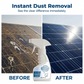 🔥Hot Sale 50% OFF🔥 Solar Panel Cleaner Spray – High-Efficiency, Streak-Free, Biodegradable, 32oz Makes 150Gal ☀️
