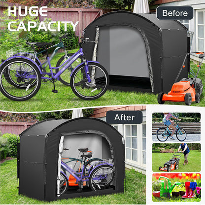 🚲 50% OFF NOW! 🏕️ Portable Bike Storage Shed – Weather-Resistant, Spacious & Easy Assembly 🔧