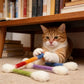 😻Interactive Swab Cat Toy with Catnip