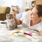 😻Interactive Swab Cat Toy with Catnip