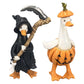 🎃BORING HALLOWEEN DECOR?🎃 Spooky Duck Set – Hand-Painted, 5 Characters, Weather-Resistant – For Shelves, Desks & Outdoors! 🦇