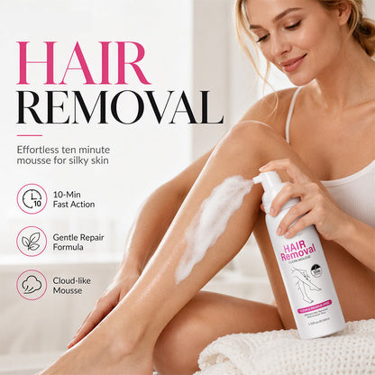 🔥Hot Sale 57% OFF🔥 Gentle Hair Removal Mousse – Helps Remove Unwanted Body Hair,  for Sensitive Skin 🧴