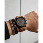 Bold Dial Analog Watch with Date Function