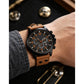 Bold Dial Analog Watch with Date Function