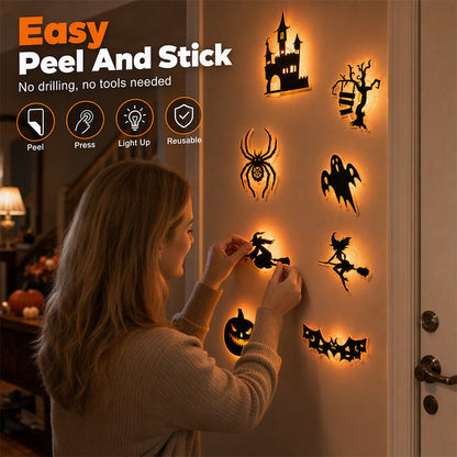 Halloween Glow in Dark Wall Stickers