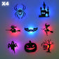 Halloween Glow in Dark Wall Stickers