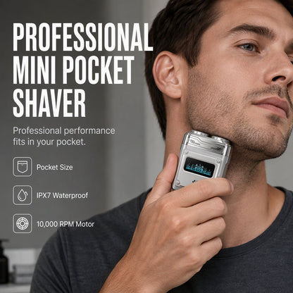⚡ Men's Portable Electric Shaver – Compact, Powerful & Travel-Ready for a Smooth Shave Anywhere ✨🧔