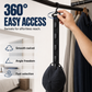 Wall Mounted Hat Organizer with 8 Clips