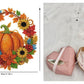 🍂 Autumnal Pumpkin Wreath Diamond Painting Hanging Decor, Complete DIY Kit