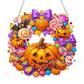 🍂 Autumnal Pumpkin Wreath Diamond Painting Hanging Decor, Complete DIY Kit
