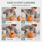 3-in-1 Pumpkin Carving Kit & Melon Pulp Separator Set