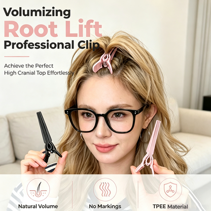 Hair Root Volumizing Clip for High Cranial Top