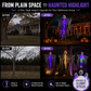 Halloween Hanging Ghost with LED Lights