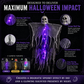 Halloween Hanging Ghost with LED Lights