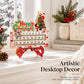 Wooden Christmas 25-Day Advent Countdown Calendar