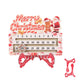 Wooden Christmas 25-Day Advent Countdown Calendar