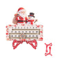 Wooden Christmas 25-Day Advent Countdown Calendar