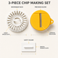 DIY Microwave Potato Chip Maker with Slicer Bowl Set