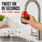 Easy Install 5-Layer Faucet Water Purifier