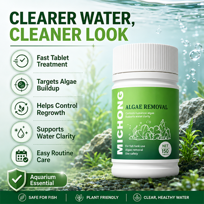 📢📢 50 %  OFF !!  ❄️Fast-Acting Aquarium Algae Remover Tablets