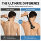 Foldable Manual Back Hair Shaver with Long Handle