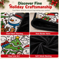 DIY Christmas Coloring Blanket