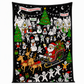 DIY Christmas Coloring Blanket