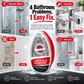 Limescale Remover Bathroom Cleaning Brush