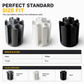 3D Printed Cylindrical Car Cup Holder Coin Organizer and Storage Box