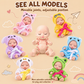 👶 50% OFF! 🧸 Mini Lifelike Sleeping Baby Doll Set – Animal costumes & realistic ✨