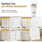 Wood Furniture Repair and Renovation Paste with Built-in Roller Brush